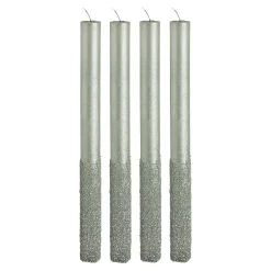 Fashion Depot Stabkerzen Metallic Granulat