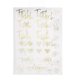 Depot Geschenkanhänger & Sticker>Stickerbogen-Set Wedding