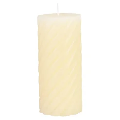 Store Depot Stumpenkerze Rustic Wirbel
