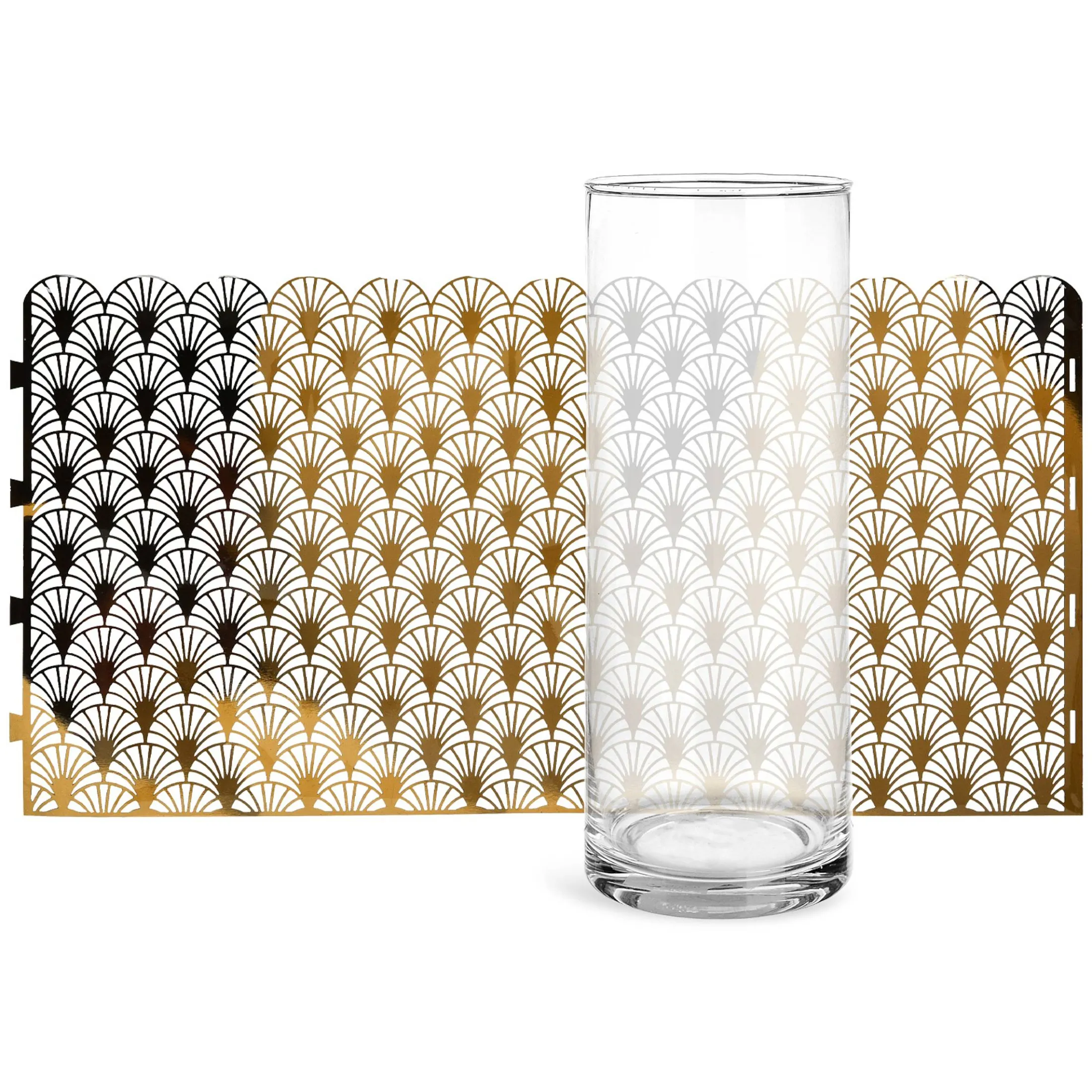 Store Depot Teelichtglas-Set Artdeco