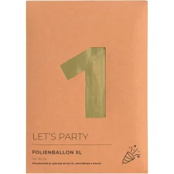 Depot Luftballons>Xl-Folienballon Nummer 1